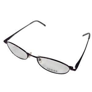 Guess Eyeglasses Frames‎ GU 1413 Purple Oval Demo Lens 49-18-140 New